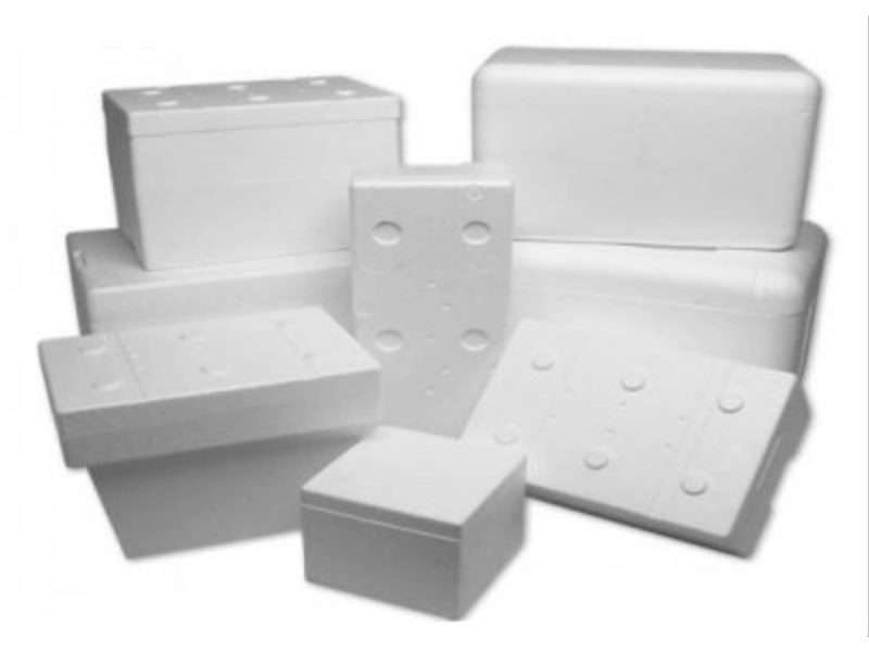 styrofoam medicine boxes